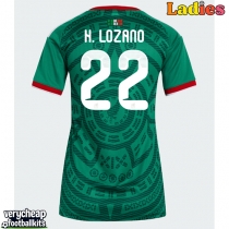 Mexico Hirving Lozano #22 Replica Home Shirt Ladies World Cup 2026 Short Sleeve